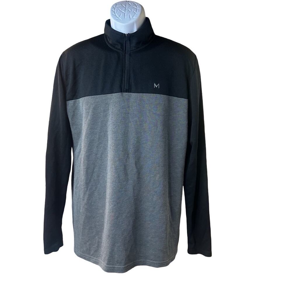 Maven Co Op Color Block Performance 1/4 Zip Pullover Men’s Size Medium